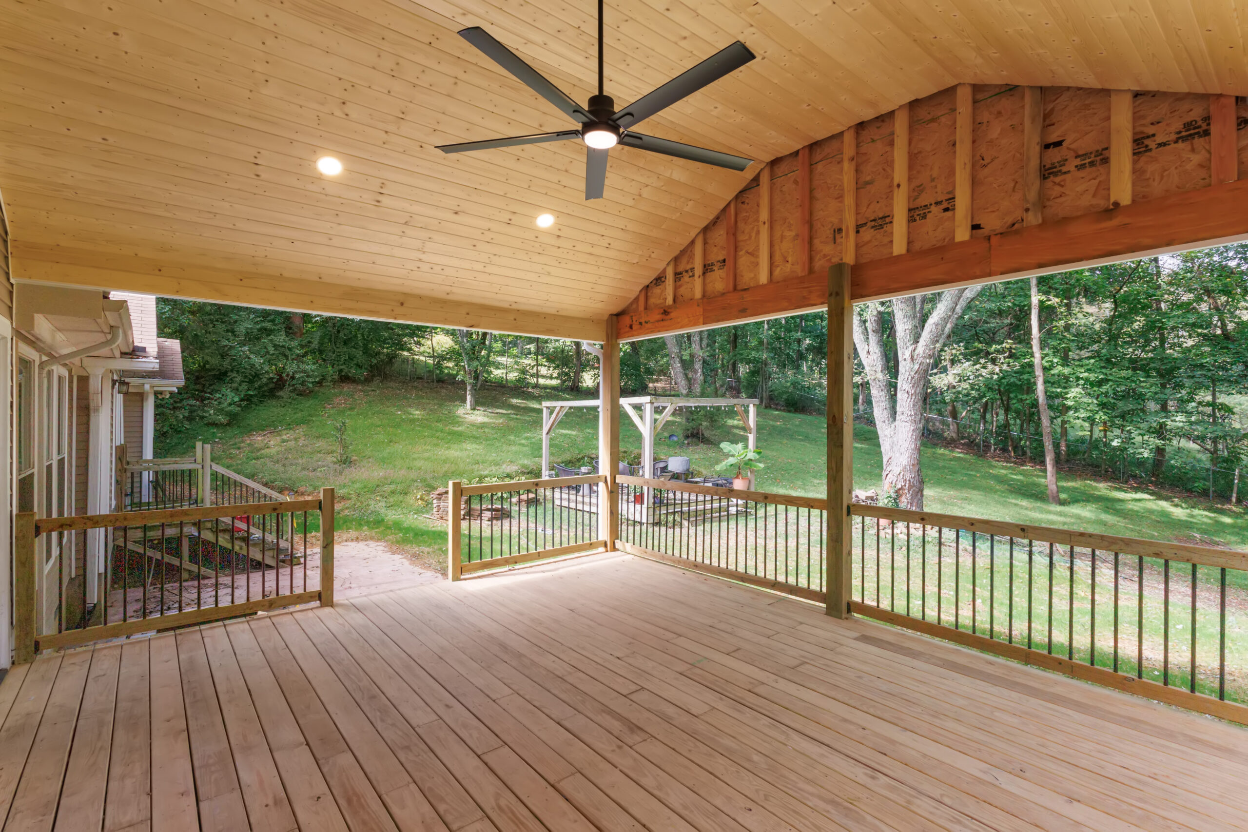 Deck upgrade by Lazenby and Co Renovations in Franklin TN