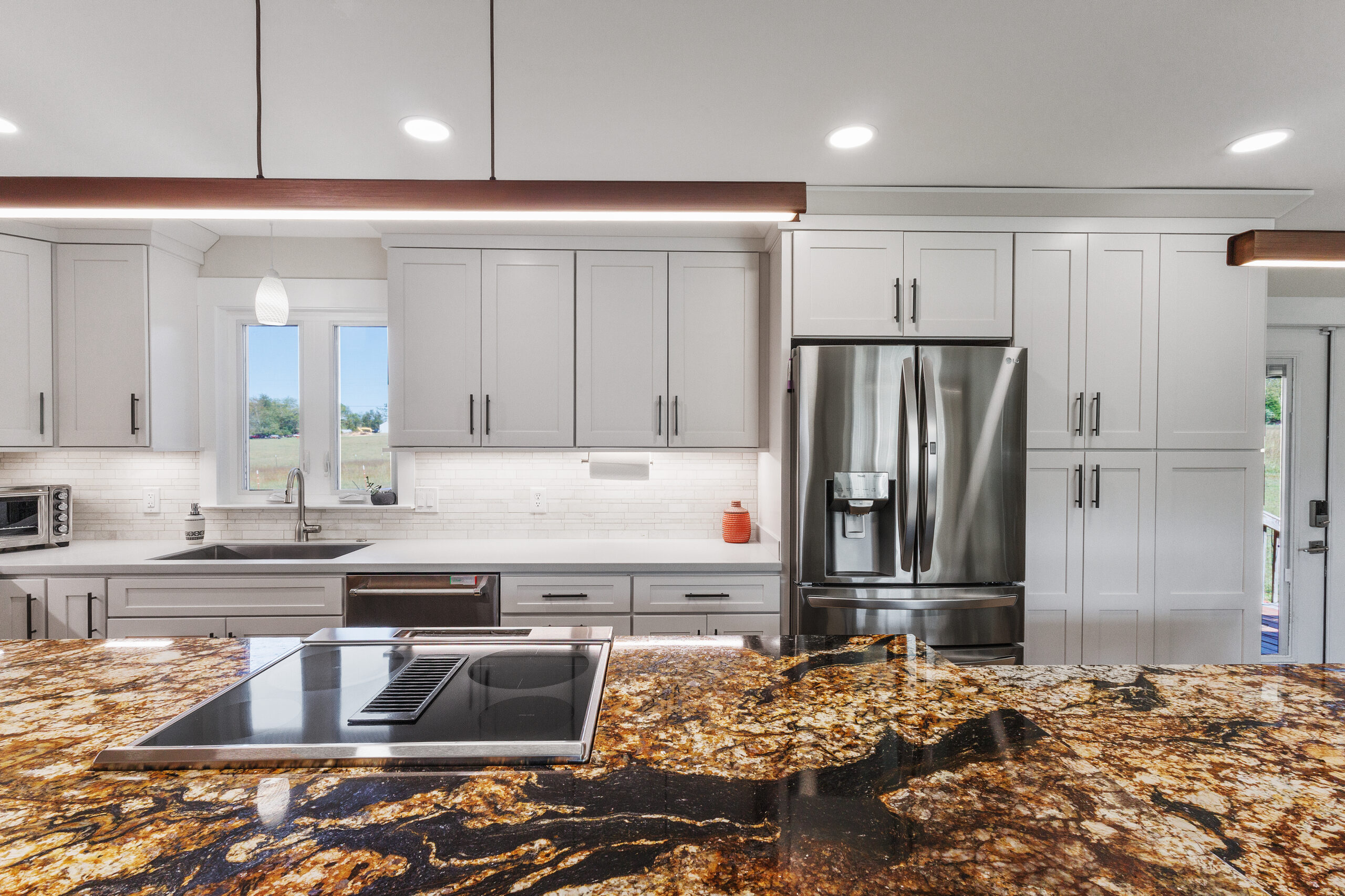 Custom kitchen renovation by Lazenby and Co Renovations in Columbia TN